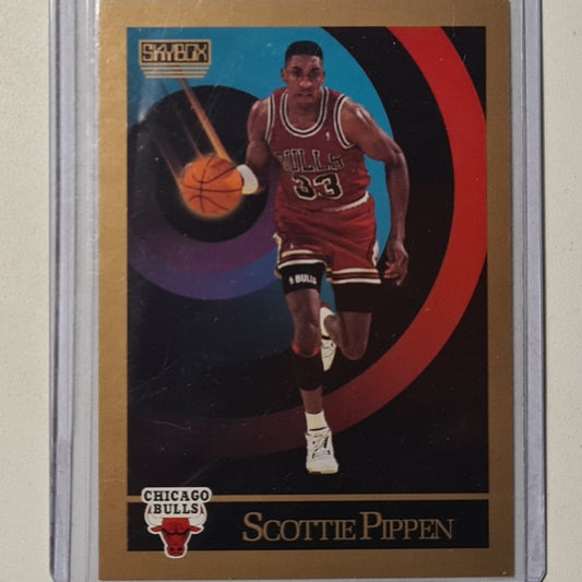 Scottie Pippen 1990 Skybox  #46 NBA Basketball Chicago Bulls Excellent example