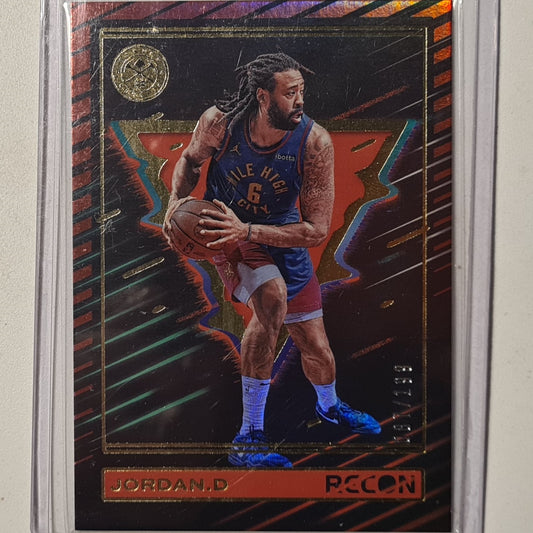 DeAndre Jordan 2023-24 Panini Recon Numbered 87/199 #180 NBA Basketball Denver Nuggets Excellent