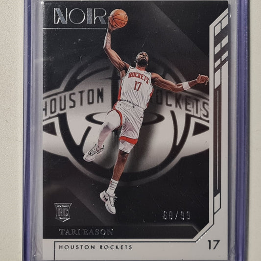 Tari Eason 2022-23 Panini Recon Noir Rookie RC Numbered 60/99 #144 NBA Basketball Houston Rockets Excellent