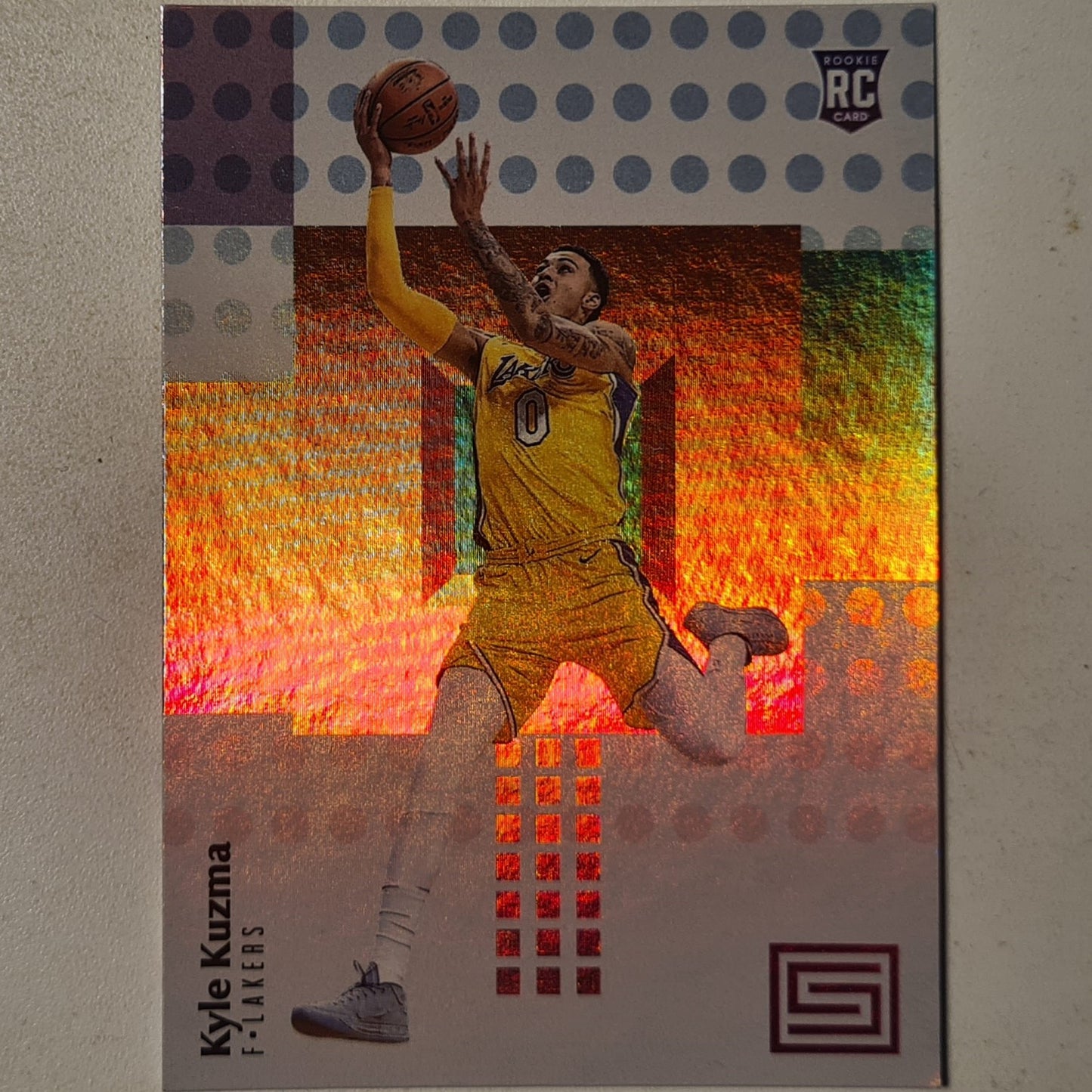 Kyle Kuzma 2017-18 Panini Status Rookie RC #107 NBA Basketball LA Lakers very good/excellent