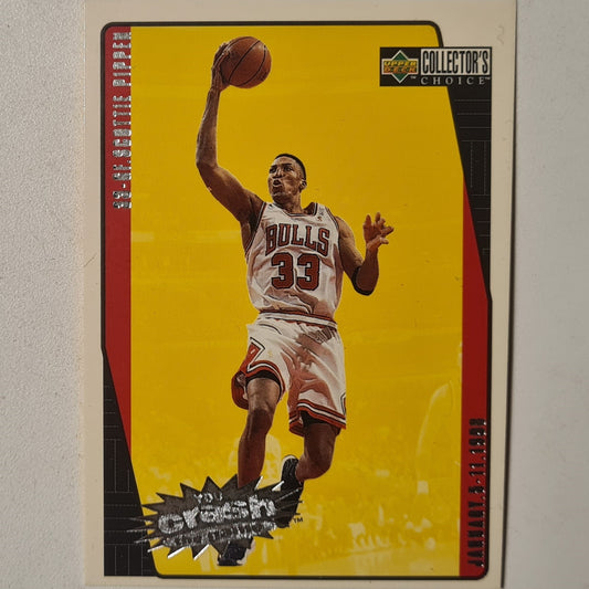 Scottie Pippen 1997 Upper-Deck crash the game C4 NBA Basketball Chicago Bulls very good