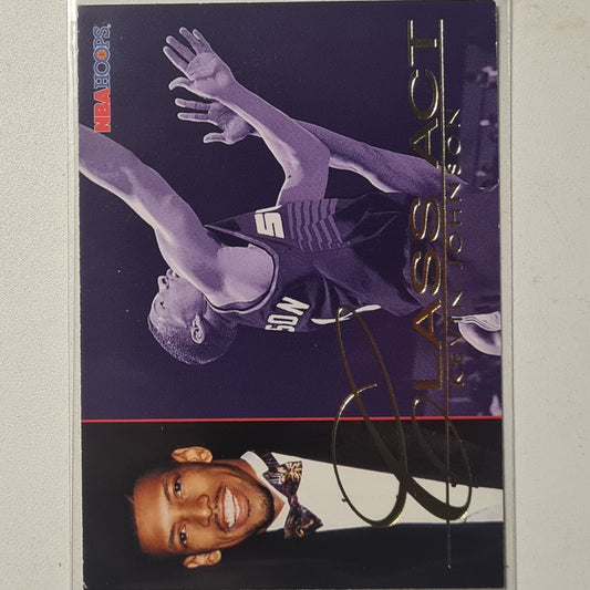 Kevin Johnson 1995 Skybox NBA Hoops class act insert  #238 NBA Basketball Phoenix Suns very good