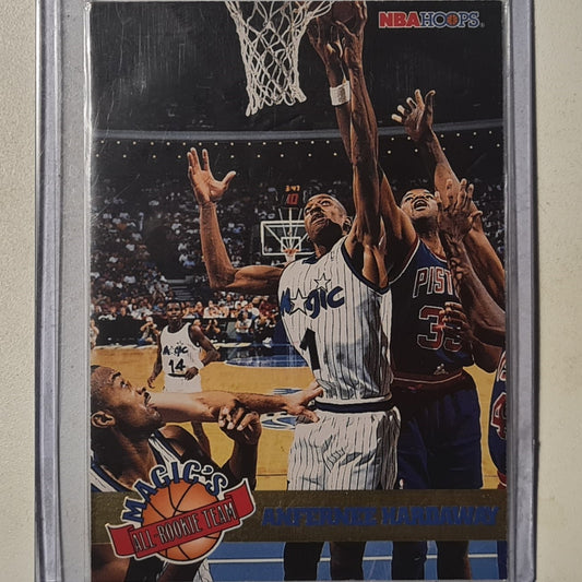 Anfernee Hardaway 1994 Skybox NBA Hoops Magic's all rookie team RC 3 of 10 NBA Basketball Orlando Magic very good