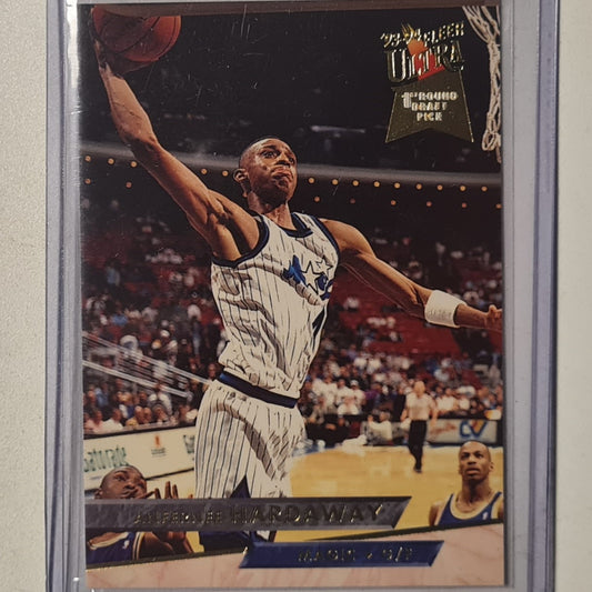 Anfernee Hardaway 1994 Fleer Ultra 1st round draft pick RC Rookie #305 NBA Basketball Orlando Magic excellent