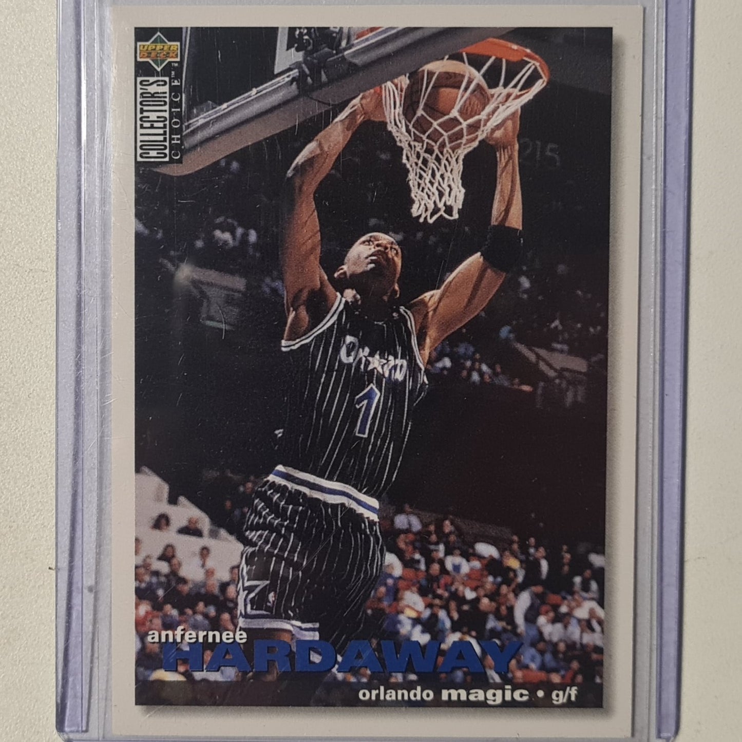 Anfernee Hardaway 1995 Upper-Deck #145 NBA Basketball Orlando Magic excellent