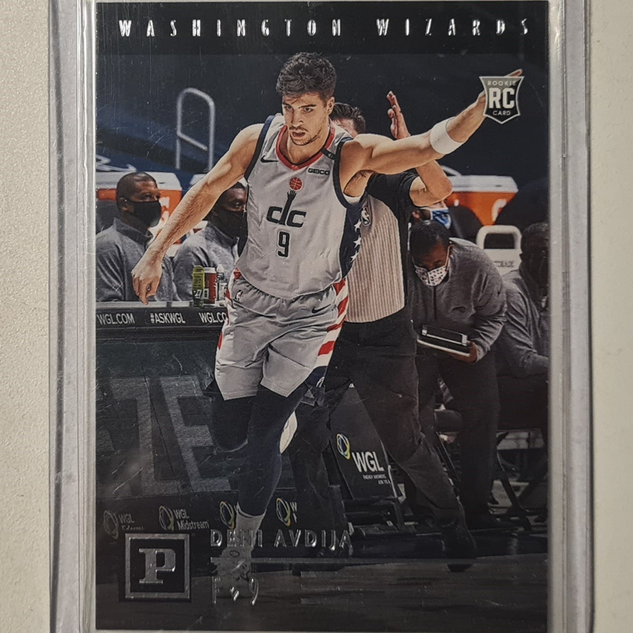 Deni Avdija 2020-21 Panini Chronicles Rookie RC #109 NBA Basketball Washington Wizards Excellent mint