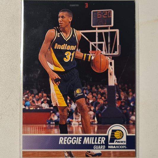 Reggie Miller 1994 NBA Hoops  #86 NBA Basketball Indiana Pacers excellent