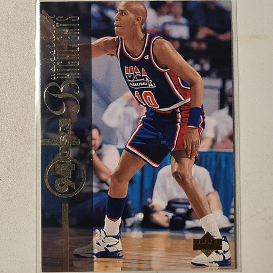 Reggie Miller 1994 Upper-Deck USA Highlights  #175 NBA Basketball Indiana Pacers VERY GOOD