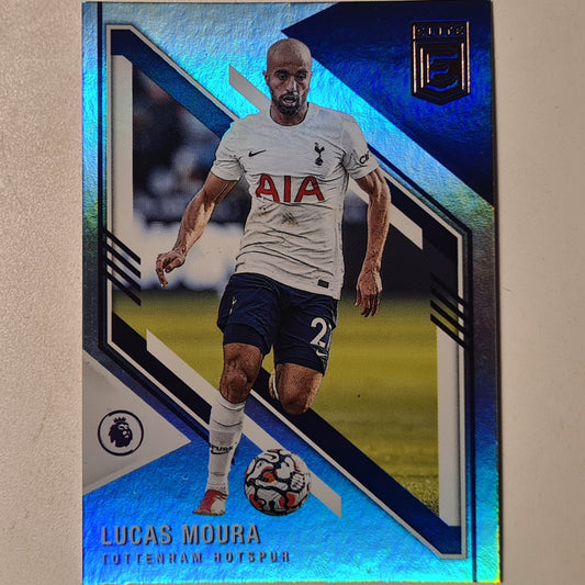 Lucas Moura 2021-22 Panini Donruss Elite  #141 Soccer Football Tottenham Excellent