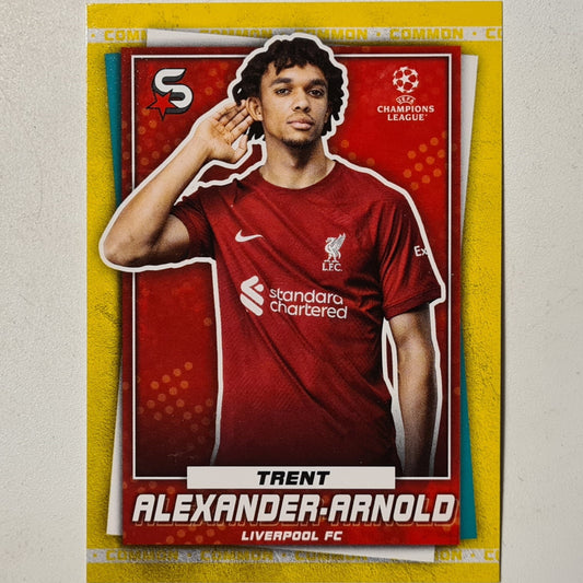 Trent Alexander-Arnold 2023 Topps Super Stars #13 Soccer Football Liverpool Excellent sleeved