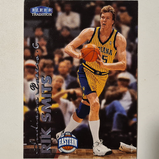 Rik Smits 1999 Fleer 99-00 tradition #194 NBA Basketball Indiana Pacers Very good sleeved