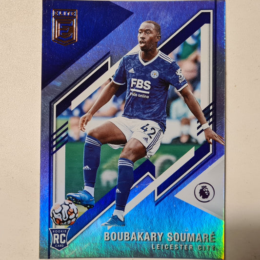 Boubakary Soumare 2021-22 Panini Donruss Elite Rookie RC #187 Soccer Football Leicester City Excellent/mint Sleeved