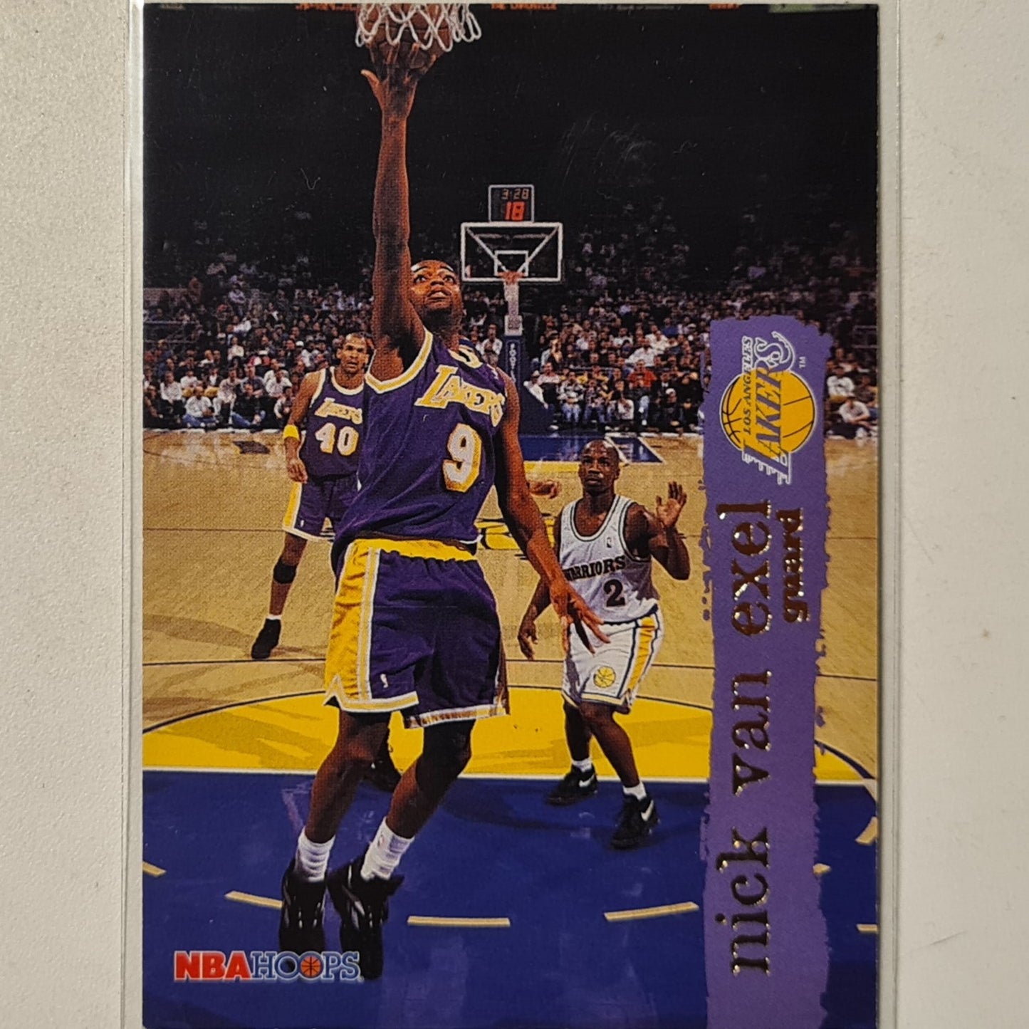 Nick Van Exel 1995 Skybox NBA Hoops #82 NBA Basketball LA Lakers very good-excellent
