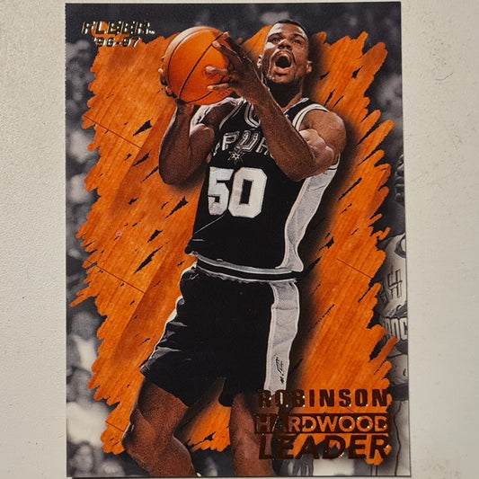 David Robinson 1996 Fleer 96-97 Hardwood Leader #143 NBA Basketball San Antonio Spurs excellent