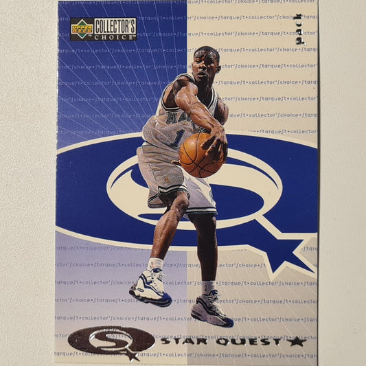 Robert Pack 1997 Upper-Deck Star Quest SQ49 NBA Basketball Dallas Mavericks Excellent Sleeved