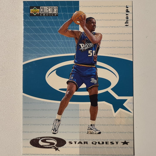 Otis Thorpe 1997 Upper-Deck Star Quest SQ36 NBA Basketball Detroit Pistons Excellent Sleeved