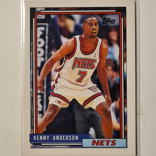 Kenny Anderson 1992 Topps #95 NBA Basketball New Jersey Nets Excellent/Mint
