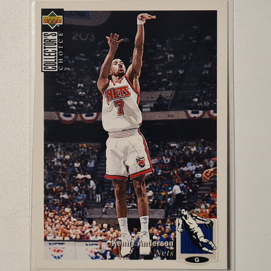 Kenny Anderson 1994 Upper-Deck collectors choice #307 NBA Basketball New Jersey Nets Excellent