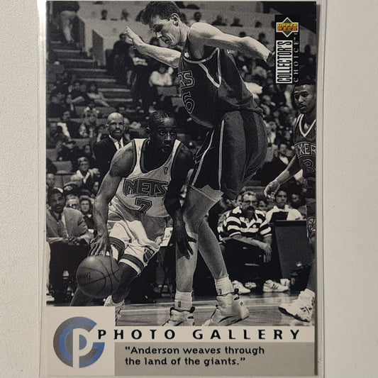 Kenny Anderson 1995 Upper-Deck Photo Gallery  NBA Basketball New Jersey Nets Excellent