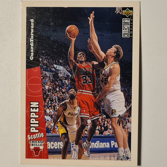 Scottie Pippen 1996 Upper-Deck collectors choice CH7  NBA Basketball Chicago Bulls good