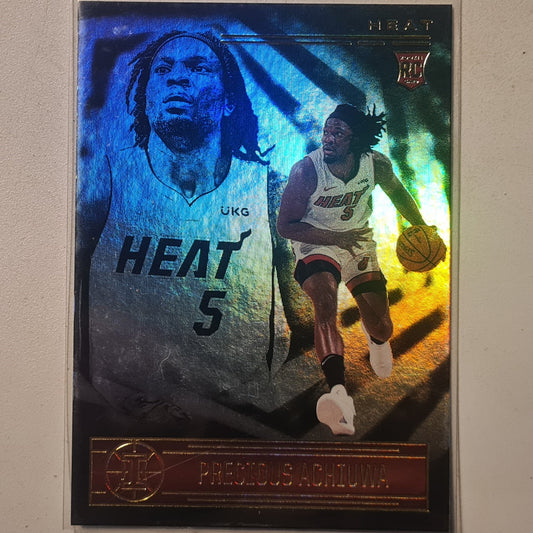 Precious Achiuwa 2020-21 Panini Illusions Rookie RC #166 NBA Basketball Miami Heat EX-MINT sleeved