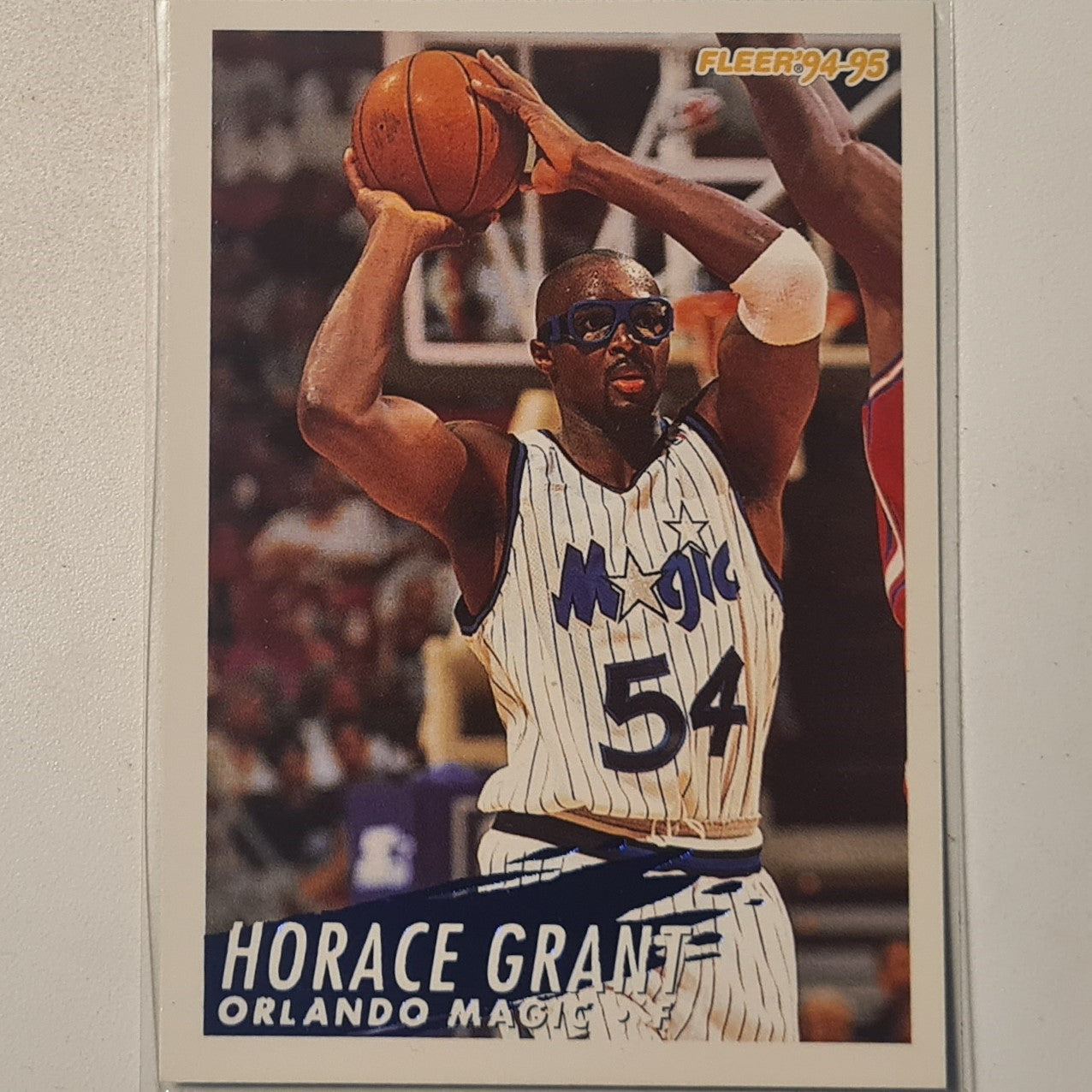 Horace Grant 1995 Fleer 94-95 #337 NBA Basketball Orlando Magic Excellent sleeved