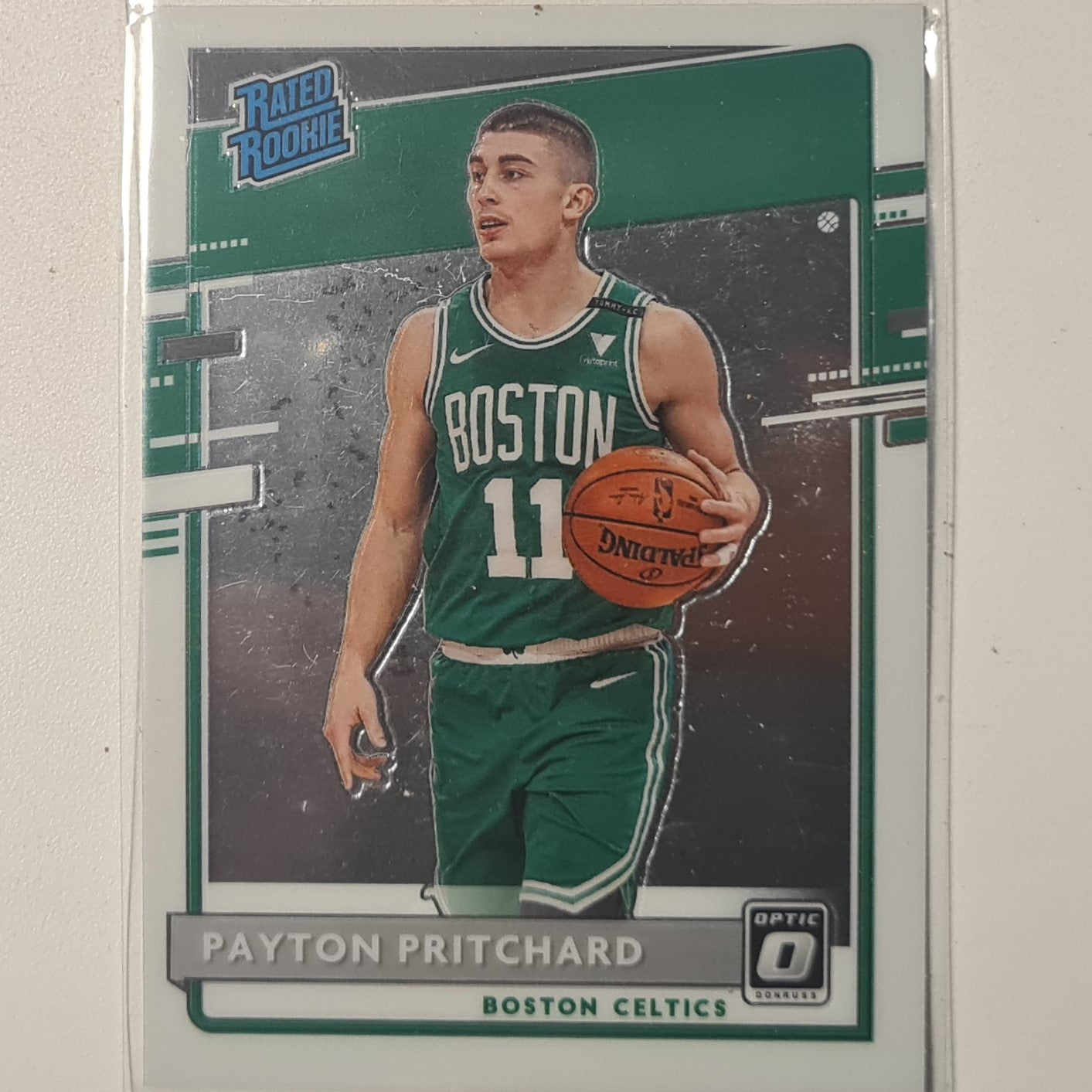 Payton Pritchard 2020-21 Panini Donruss optic Rated Rookie RC #176 NBA Basketball Boston Celtics Excellent sleeved