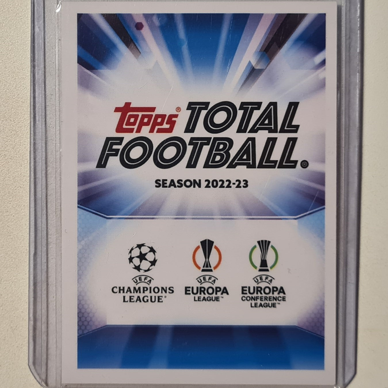 Sanoussy Ba 2022-23 Topps total football 1/5 numbered Rookie RC #563 Soccer Football RB Leipzig excellent +