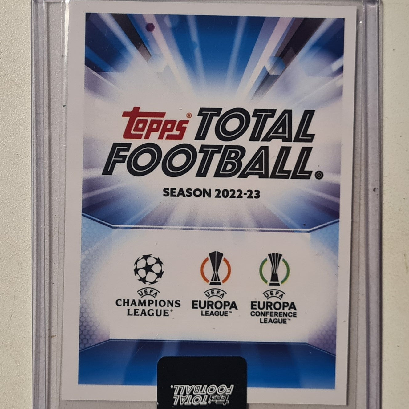 Sanoussy Ba 2022-23 Topps total football 3/25 numbered Rookie RC #563 Soccer Football RB Leipzig excellent +