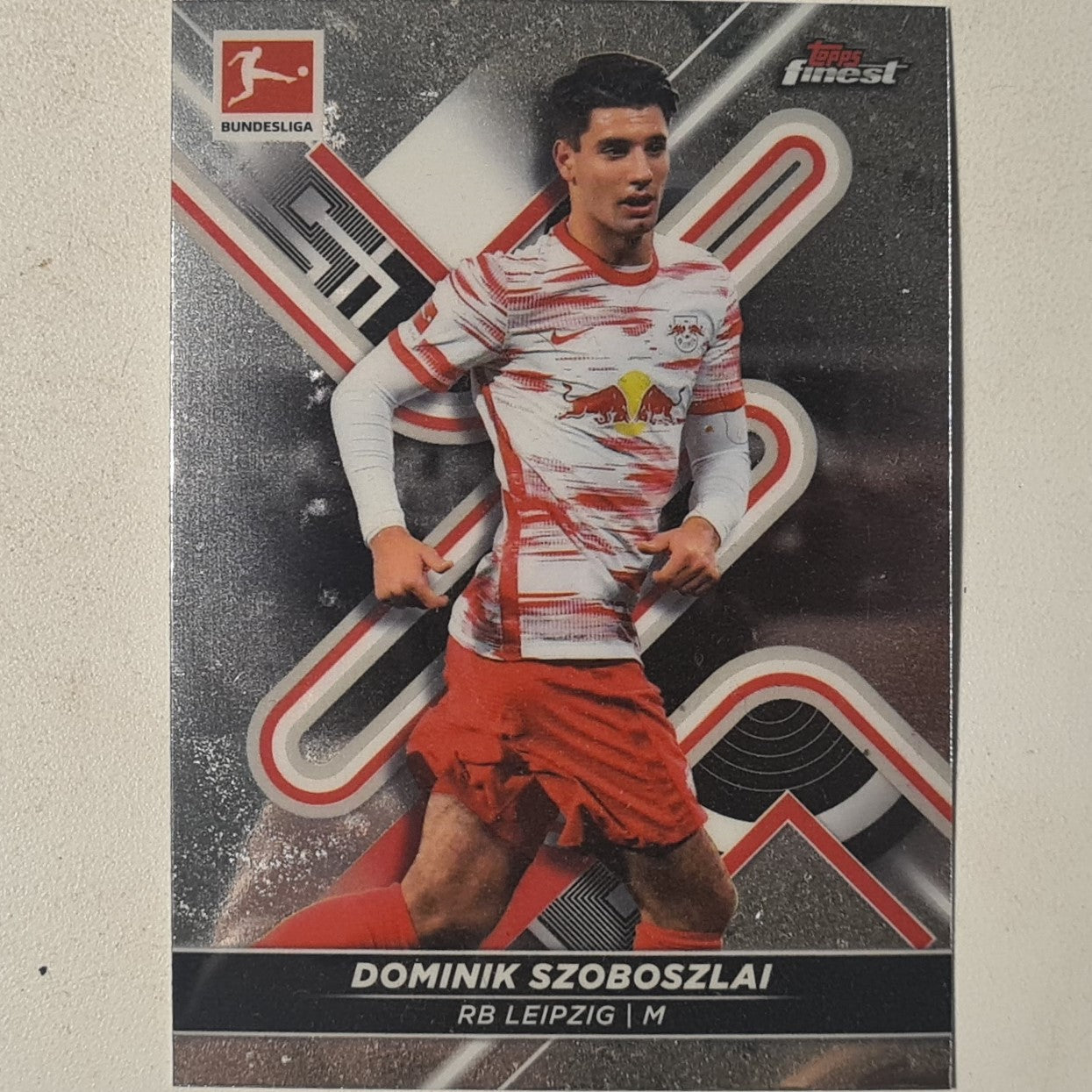 Dominik Szoboszlai  2022 Topps Finest Bundesliga #94 Soccer Football RB Leipzig Excellent sleeved