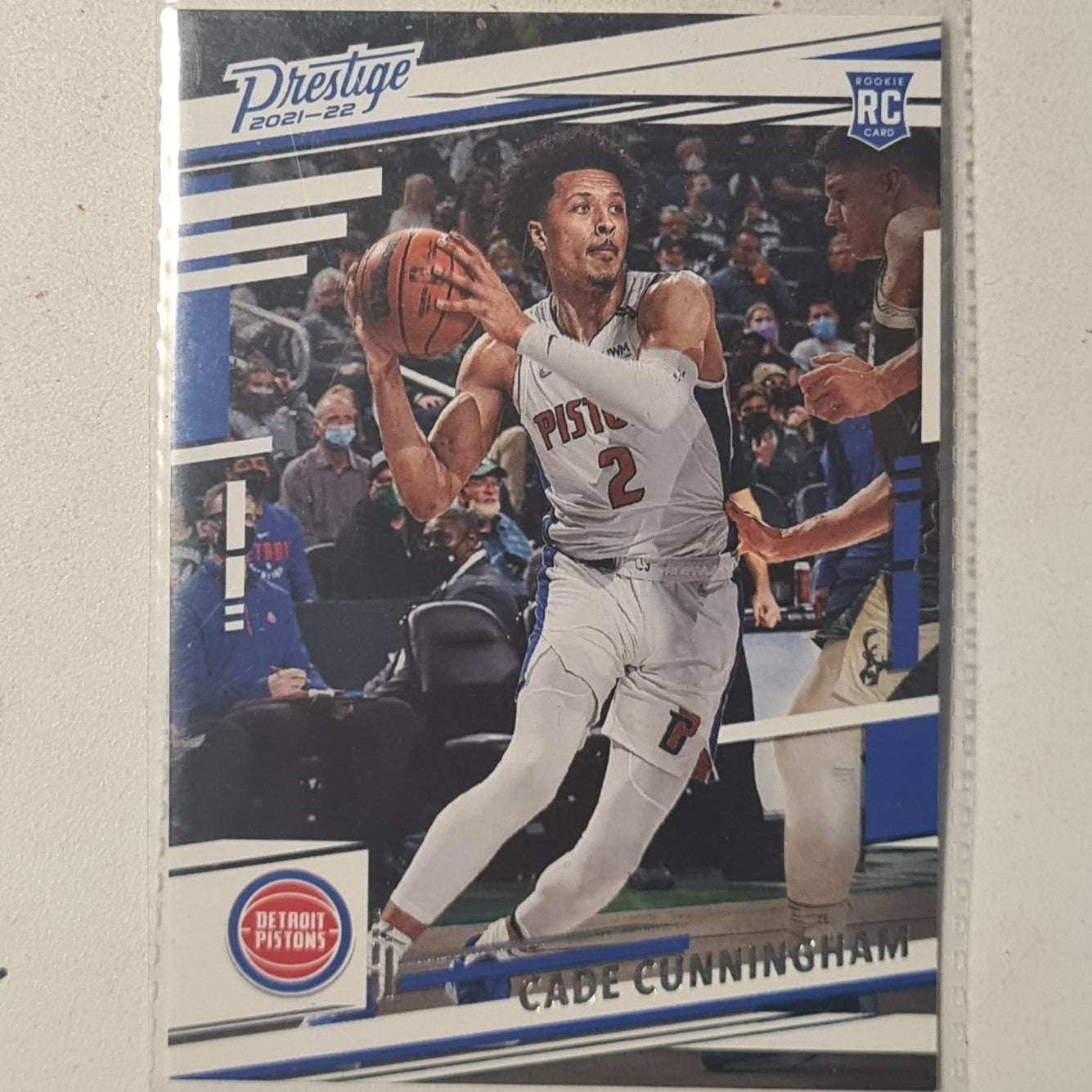 Cade Cunningham 2021-22 Panini Chronicles Prestige Rookie RC #52 NBA Basketball Detroit Pistons Excellent Sleeved