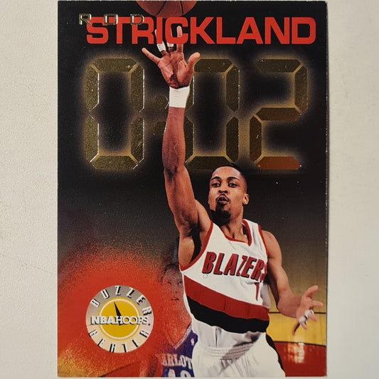 Rod Strickland 1995 Skybox NBA Hoops Buzzer Beater #227 NBA Basketball Portland Trail blazers Excellent sleeved