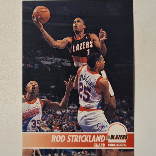 Rod Strickland 1994 Skybox NBA Hoops #181 NBA Basketball Portland Trail blazers Excellent sleeved