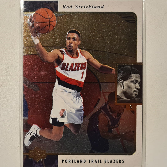 Rod Strickland 1996 Upper-Deck SP #112 NBA Basketball Portland Trail blazers Excellent