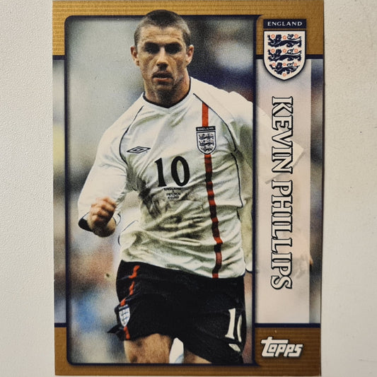 Kevin Phillips 2002 Topps England national team #28 Soccer Football England good sleeved