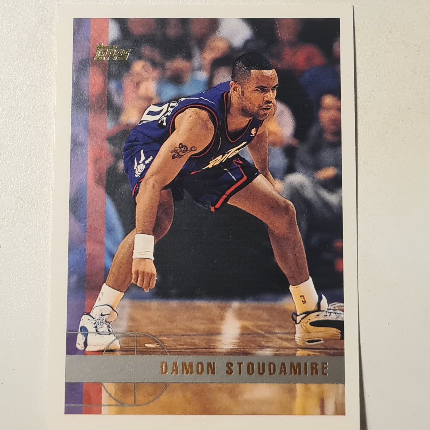 Damon Stoudamire 1997 Skybox NBA Basketball #7 NBA Basketball Toronto Raptors Excellent sleeved