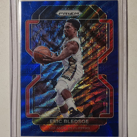 Eric Bledsoe 2021-22 Panini Prizm blue wave #10 NBA Basketball Los Angeles Clippers Excellent/mint sleeved