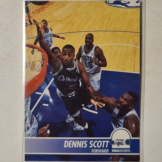 Dennis Scott 1994 Skybox NBA Hoops #154 NBA Basketball Orlando Magic Excellent Sleeved