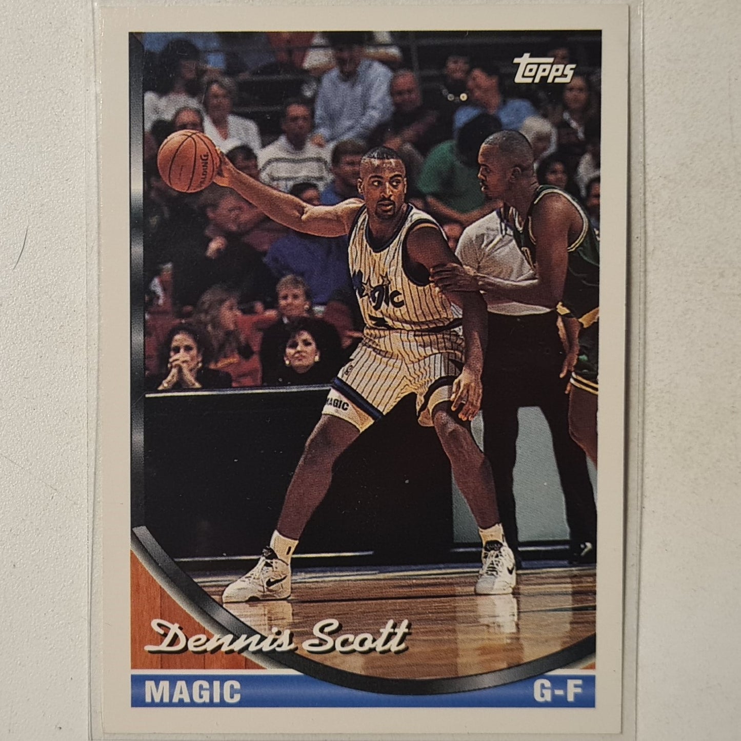 Dennis Scott 1994 Topps #383 NBA Basketball Orlando Magic Excellent Sleeved