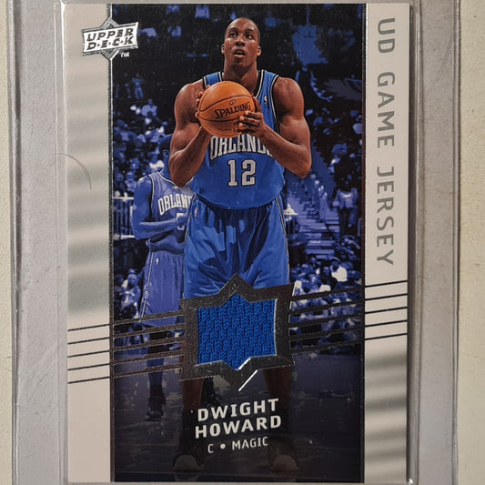 Dwight Howard 2008-09 Panini Upper-Deck UD Game jersey patch GA-DH NBA Basketball Orlando Magic excellent