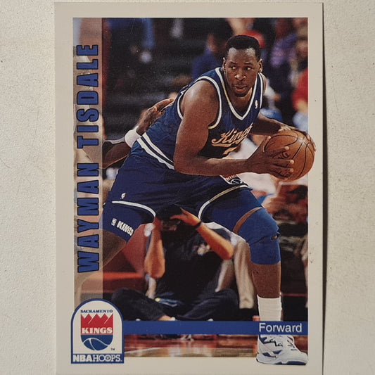 Wayman Tisdale 1992 Skybox NBA Hoops #202 NBA Basketball Sacramento Kings Excellent Sleeved