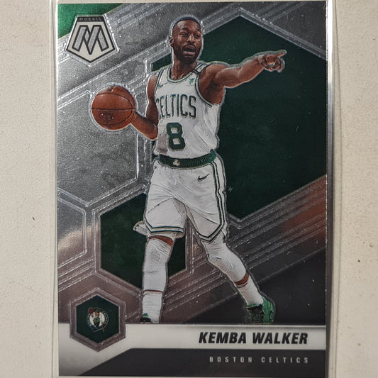 Kemba Walker 2020-21 Panini Mosaic #98 NBA Basketball Boston Celtics Mint Sleeved