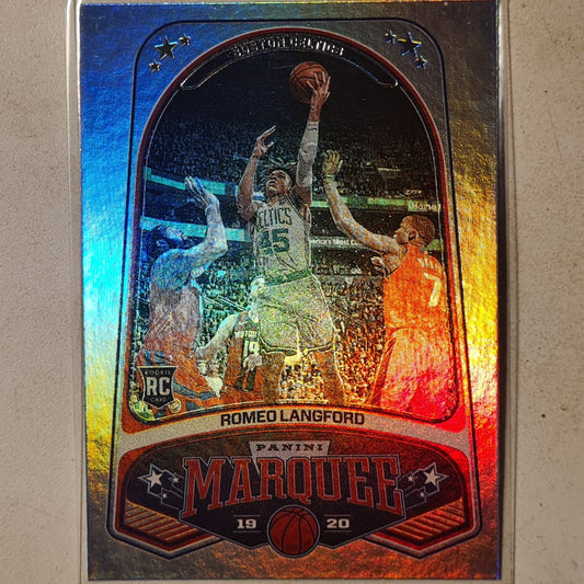 Romeo Langford 2019-20 Panini Chronicles Marquee Rookie RC #240 NBA Basketball Boston Celtics mint sleeved