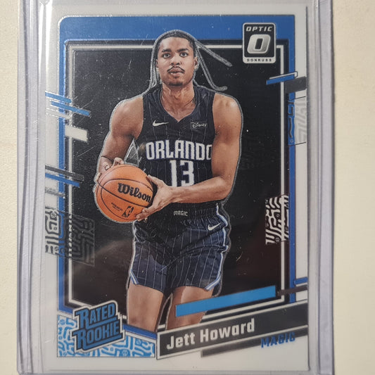 Jett Howard 2023-24 Panini Donruss Optic Rookie RC #240 NBA Basketball Orlando Magic mint sleeved