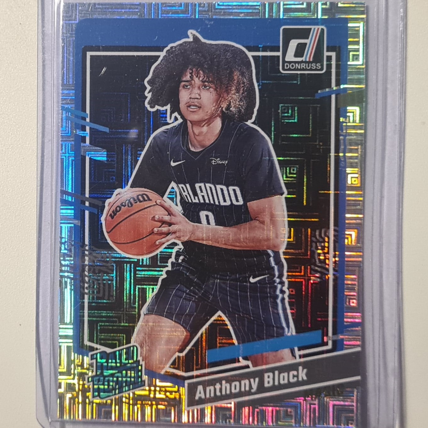 Anthony Black 2023-24 Panini Donruss rated rookie holo prizm  #202 NBA Basketball Orlando Magic excellent sleeved