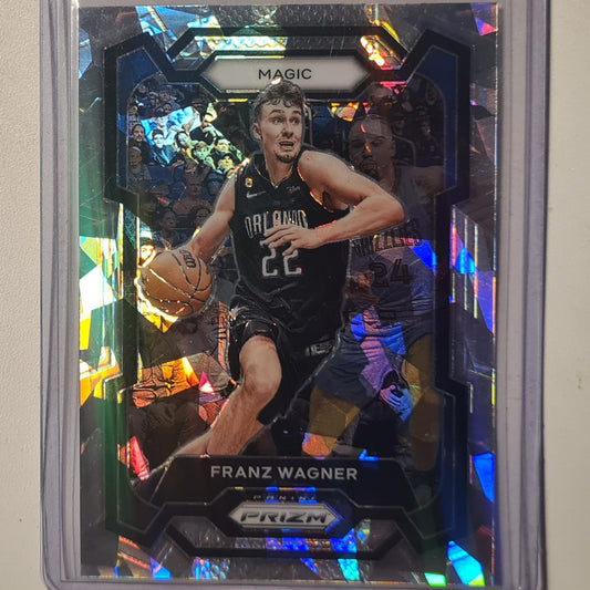 Franz Wagner 2023-24 Panini NBA Prizm cracked ice variant #1 NBA Basketball Orlando Magic mint sleeved