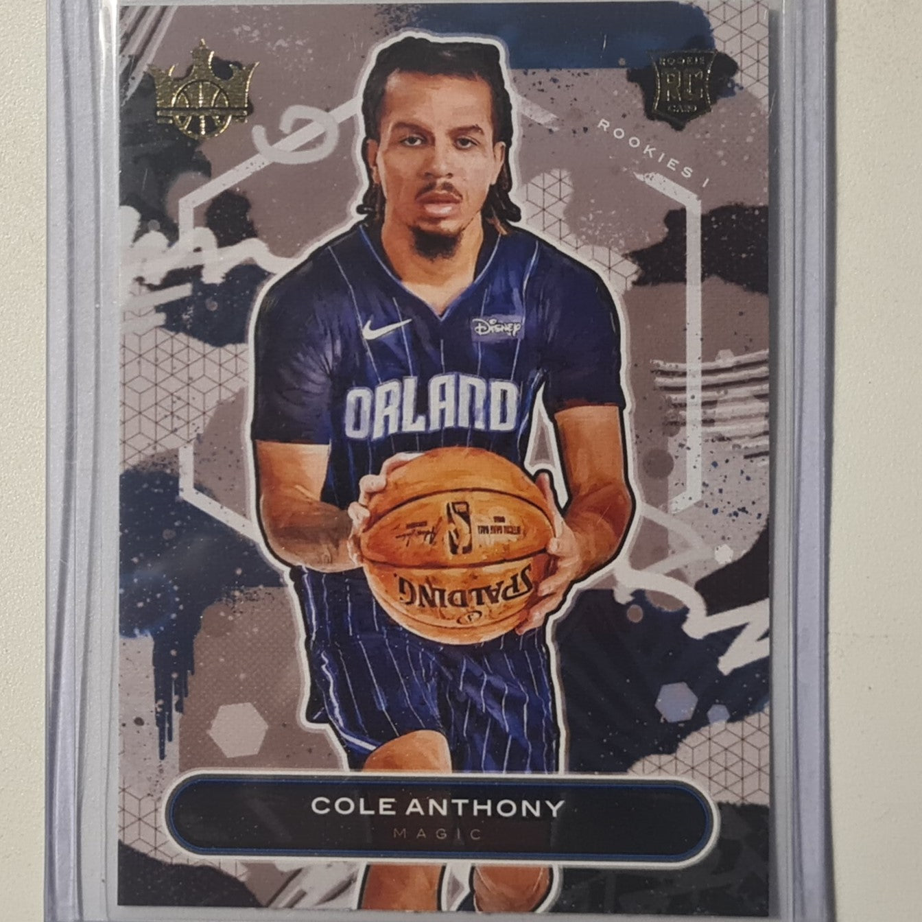 Cole Anthony 2020-21 Panini Court Kings Rookie RC #74 NBA Basketball Orlando Magic mint sleeved