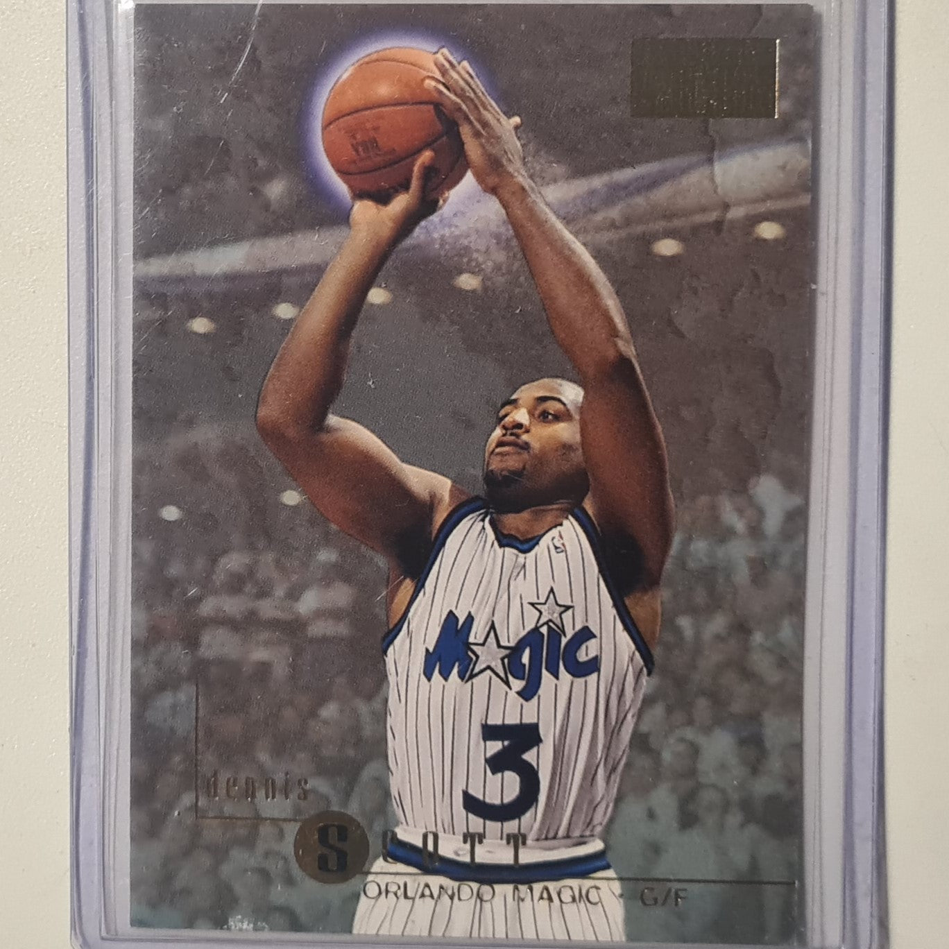 Dennis Scott 1996 Skybox Premium #83 NBA Basketball Orlando Magic excellent sleeved