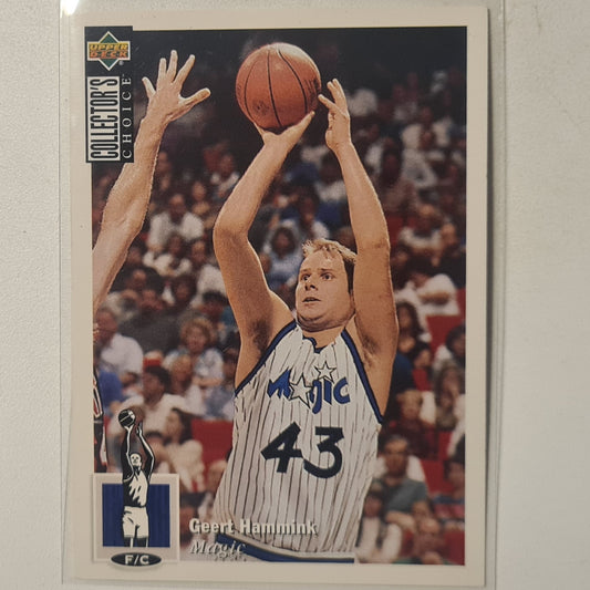 Geert Hammink 1994 Upper-Deck #369 NBA Basketball Orlando Magic excellent sleeved