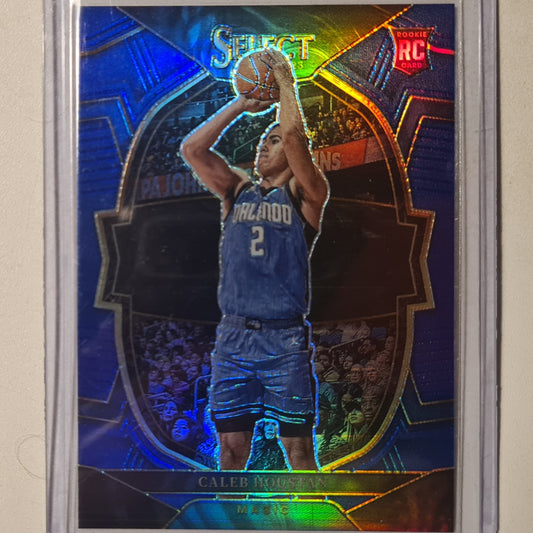 Caleb Houstan 2022-23 Panini Select Blue refractor Rookie RC #68 NBA Basketball Orlando Magic excellent/mint sleeved